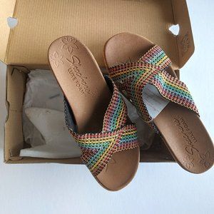 Women's Skechers Sandals Multi colored Size 9